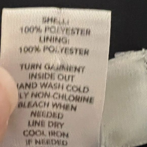 Ann Taylor LOFT Sleeveless Blouse with Sequins - Lined - Dark Blue - Medium - Picture 5 of 5